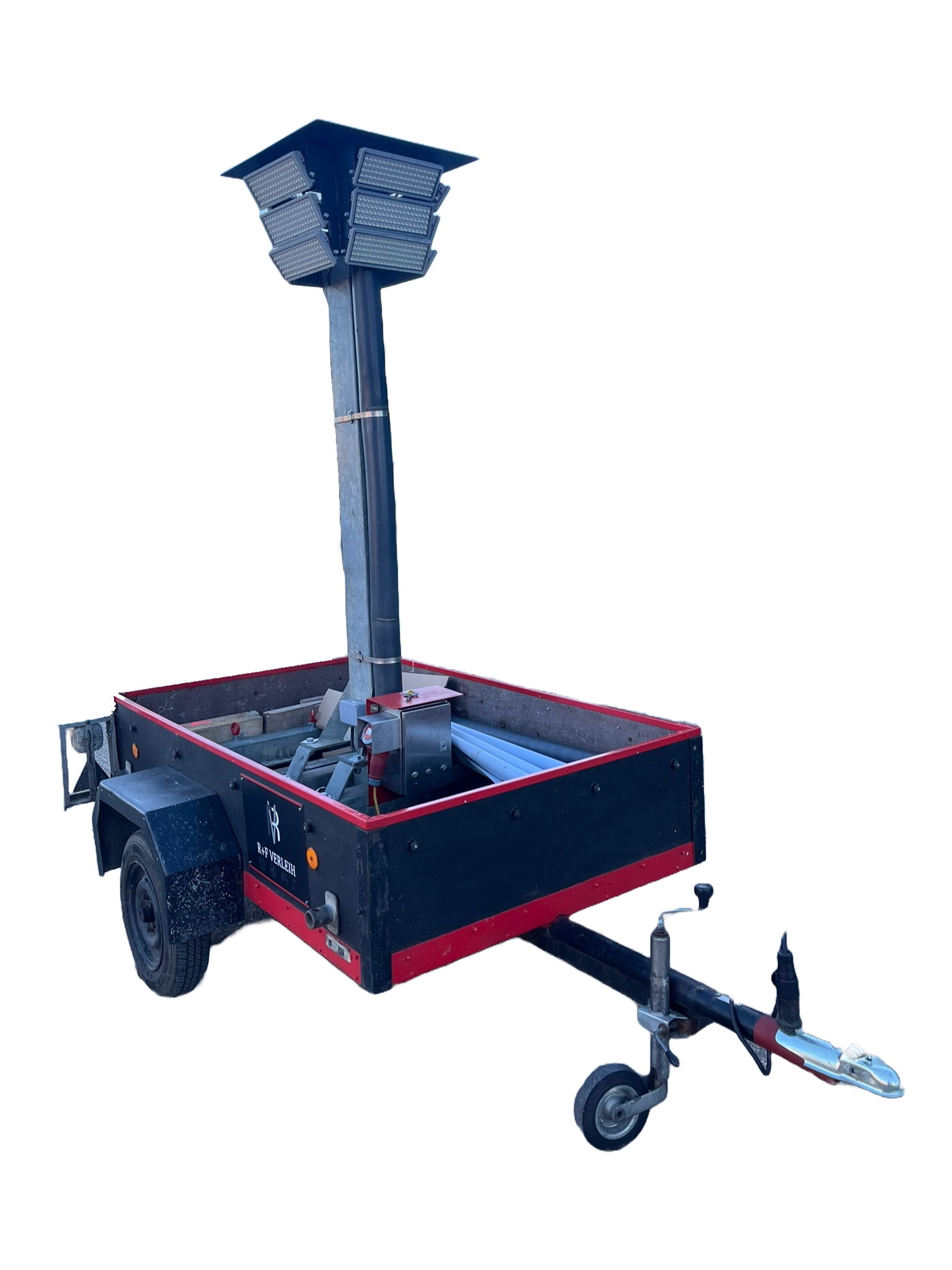 Teleskoplichtmast 1200W
